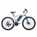 Totem Victor Electric Mountain Bike in White Right Side View 